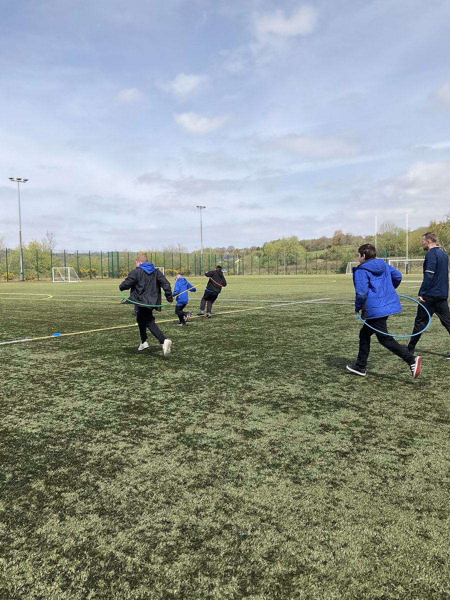 islwynsrb's tweet photo. Cynon enjoyed spending time in the fresh air with Sirhowy this week,taking part in the Royal Games,a PE session adapted for the theme of the week.the biggest smiles came from the relay race ‘All the King’s Horses’! #dontask #themedlearning #coronation #teamworkmakesthedreamwork https://t.co/1aeYWdZvRN