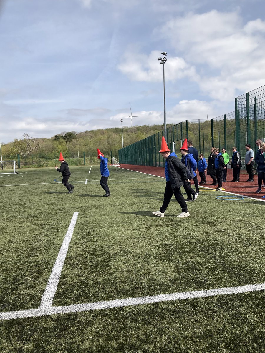 islwynsrb's tweet photo. Cynon enjoyed spending time in the fresh air with Sirhowy this week,taking part in the Royal Games,a PE session adapted for the theme of the week.the biggest smiles came from the relay race ‘All the King’s Horses’! #dontask #themedlearning #coronation #teamworkmakesthedreamwork https://t.co/1aeYWdZvRN