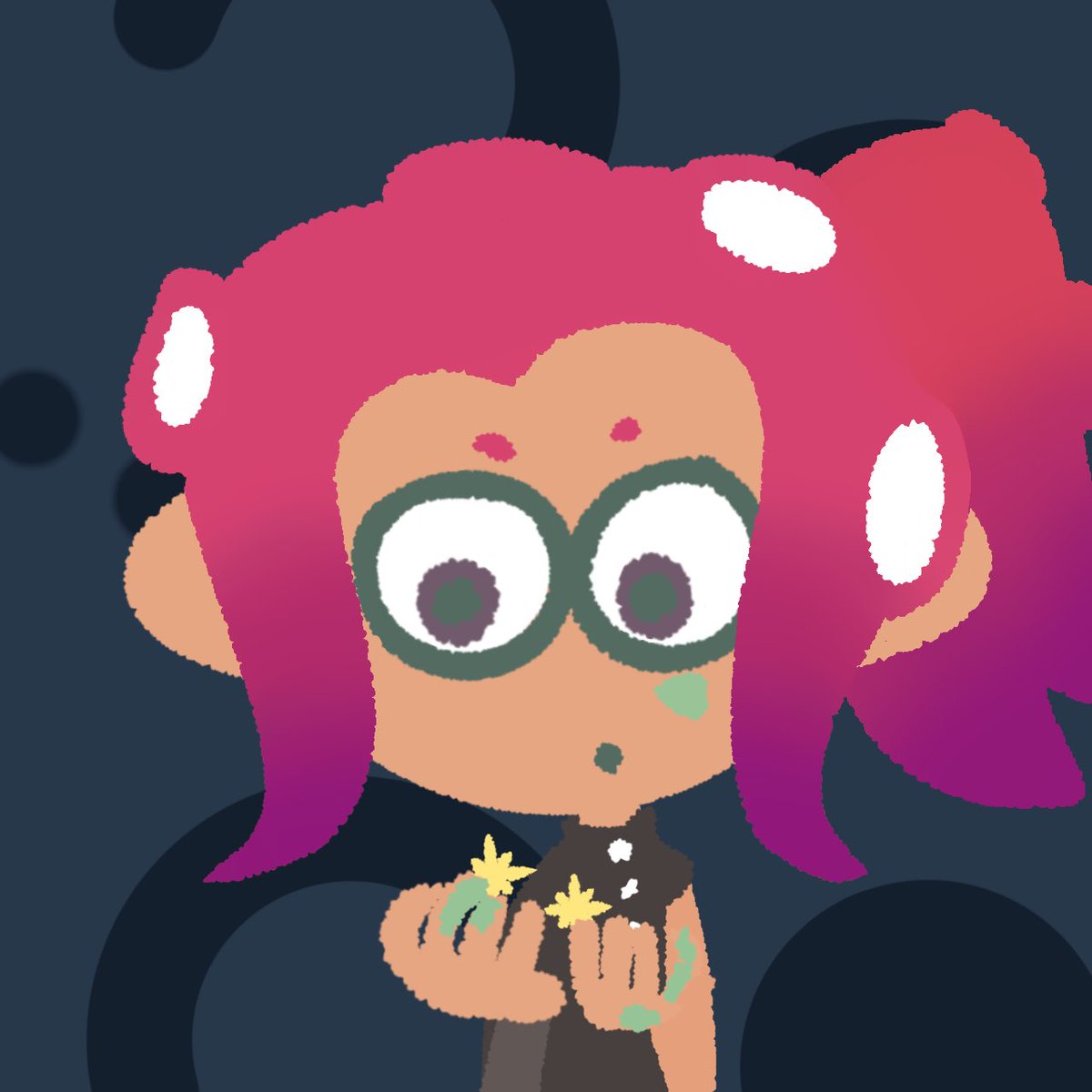 a_moiderer's tweet photo. Little mem cake Agent 8 icon bc I decided to make one that looks like my Agent 8! I might do more experimental stuff like this and the dialogue icon!
#splatoon #splatoon2 #splatoon3 #agent8 #memcake https://t.co/dlOUyFksNX