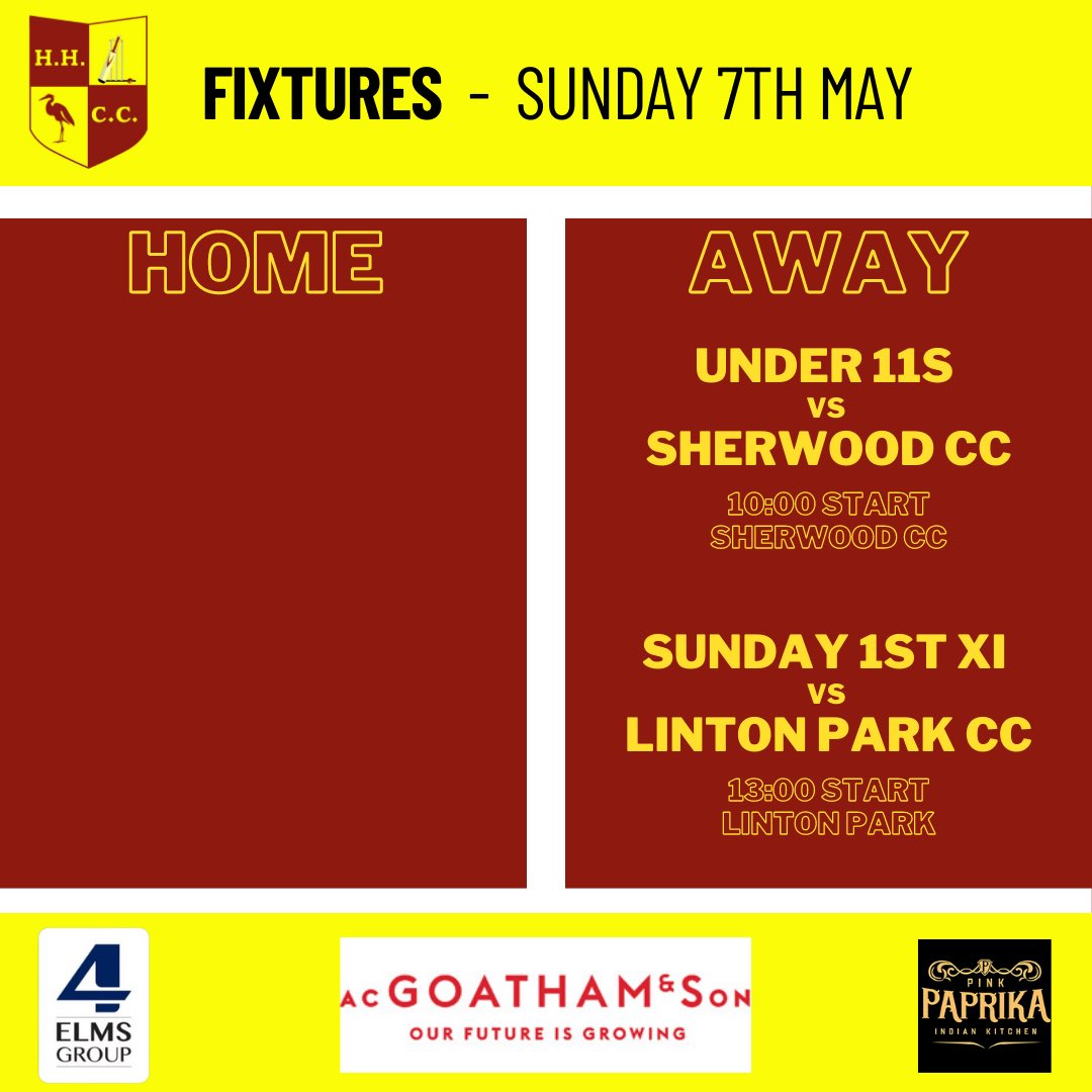 highhalstowcc's tweet photo. UPCOMING FIXTURES 🗓️ https://t.co/5LHFVYWkgT