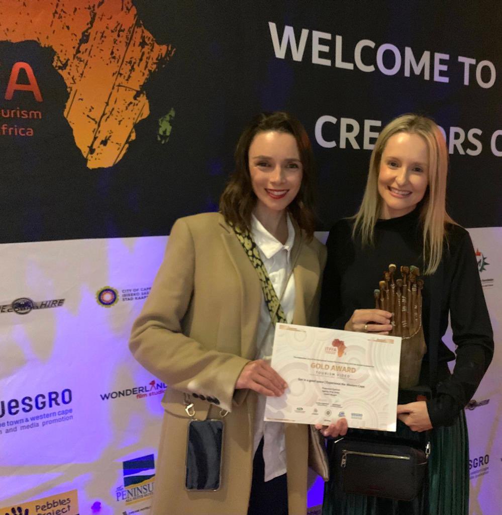 Wesgro - Cape Town & the Western Cape (@wesgro) on Twitter photo ๐ Wesgro's #NeverendingTourists US won gold at the <a href="/_ITFFA/">International Tourism Film Festival Africa</a>๐
Selected out of 378 entries from 59 countries the series has been recognised at several global festivals.
Amongst the winners were films from ๐ฒ๐บ, ๐ต๐น, & ๐ฏ๐ต with awards collected by the respective Consuls General. ๐ Wesgro's #NeverendingTourists US won gold at the <a href="/_ITFFA/">International Tourism Film Festival Africa</a>๐
Selected out of 378 entries from 59 countries the series has been recognised at several global festivals.
Amongst the winners were films from ๐ฒ๐บ, ๐ต๐น, & ๐ฏ๐ต with awards collected by the respective Consuls General.