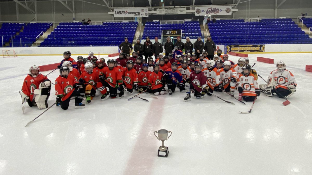 EIHAShowcase23's tweet photo. Here is a look back to a few pictures from yesterday.  We had over 150 players join in our Mites, Mighty Mites and England girls Showcase event. https://t.co/p7z6kEMAoA
