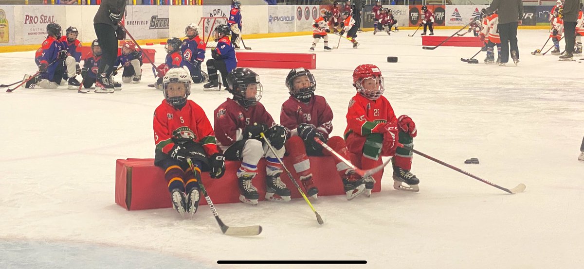 EIHAShowcase23's tweet photo. Here is a look back to a few pictures from yesterday.  We had over 150 players join in our Mites, Mighty Mites and England girls Showcase event. https://t.co/p7z6kEMAoA