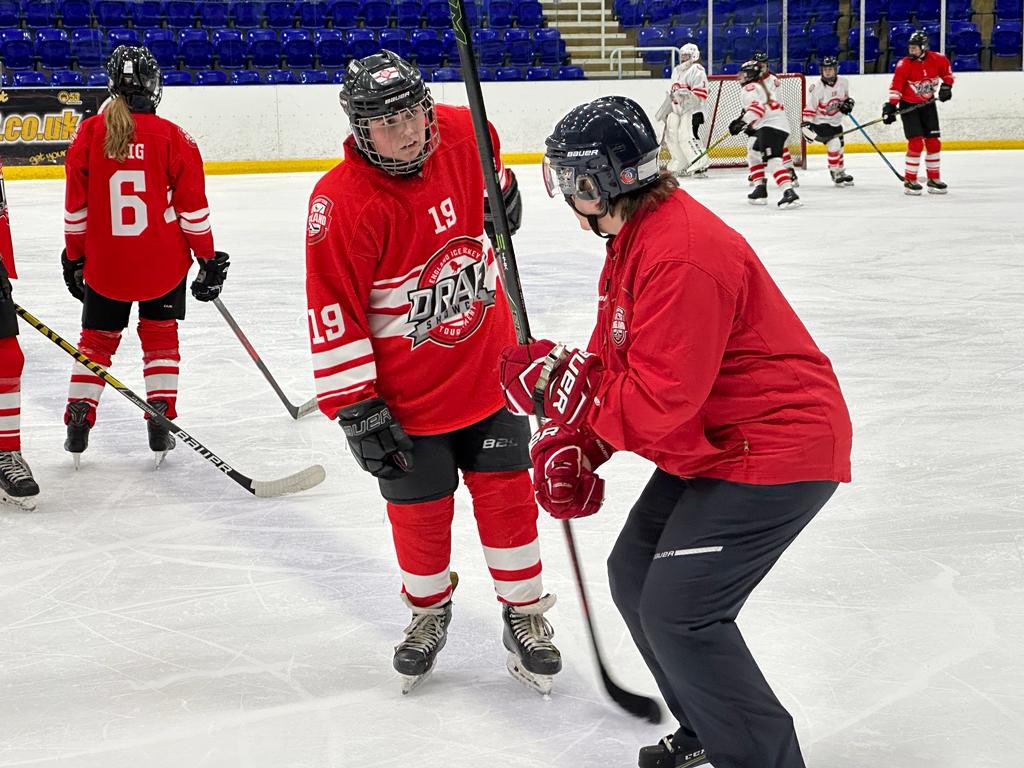 EIHAShowcase23's tweet photo. Here is a look back to a few pictures from yesterday.  We had over 150 players join in our Mites, Mighty Mites and England girls Showcase event. https://t.co/p7z6kEMAoA