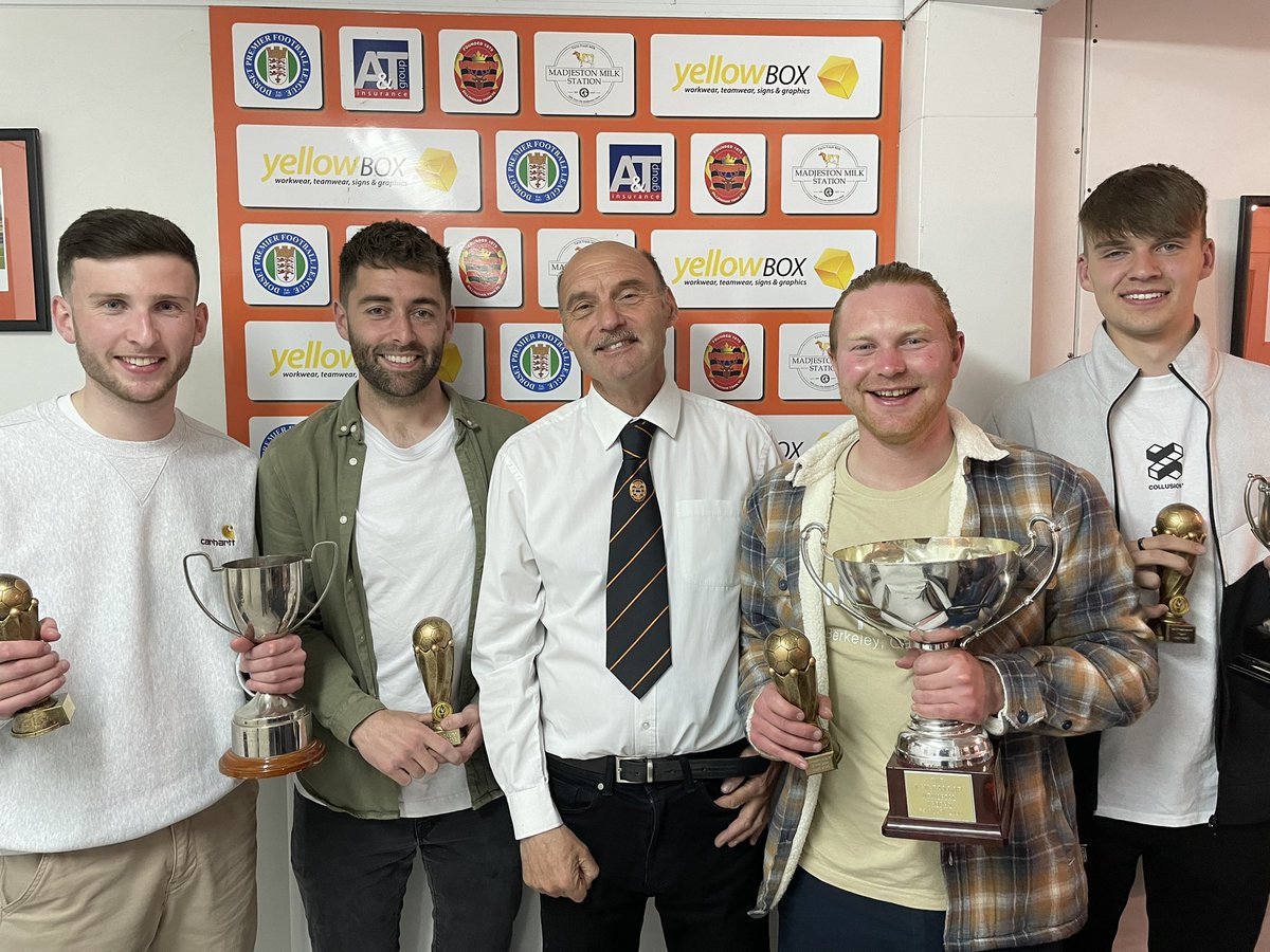 GillTownFC's tweet photo. Congratulations to our @GillTownFC award winners at last nights presentation evening. 

Managers Player: Luke Jackson
Players Player: Tom Jarvis
Golden Boot: Max Westlake
Young Player: Reece Bannister 
🟠⚫️⚽️👏🏻🏆 #UptheGills https://t.co/Z6CTDjr6jf