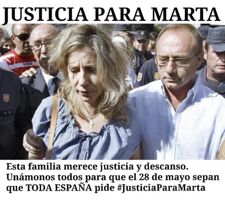 inrrita13's tweet photo. #JusticiaParaMarta
#kastillo62 ⚖⚖ 
RT NO CUESTA NADA 
¿DONDE ESTA MARTA?
JUSTICIA YA⚖⚖⚖⚖
PARECE MENTIRA QUE  PARA OTRAS COSAS SE DE TANTA VISIBILIDAD Y POR AQUI NO SE VEA GENTE QUE PODRIAN AYUDAR A HACER UN POQUITO DE RUIDO PARA QUE UNA FAMILIA  DESCANSE YA, https://t.co/fV1BA7aSZL