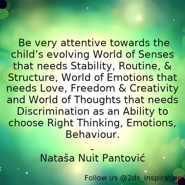 Author - Nataša Nuit Pantović

#80547 #quote #consciousparenting #creativity #freedom #kidsdevelopmentquotes #love #parentingquotes