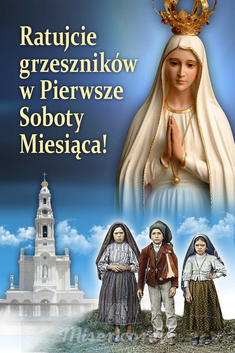 jotwu1's tweet photo. #Pierwsza #Sobota #Miesiąca
#Nabożeństwo #Wynagradzające
#Niepokalanemu #Sercu #Maryi https://t.co/5VEIyiE6AC