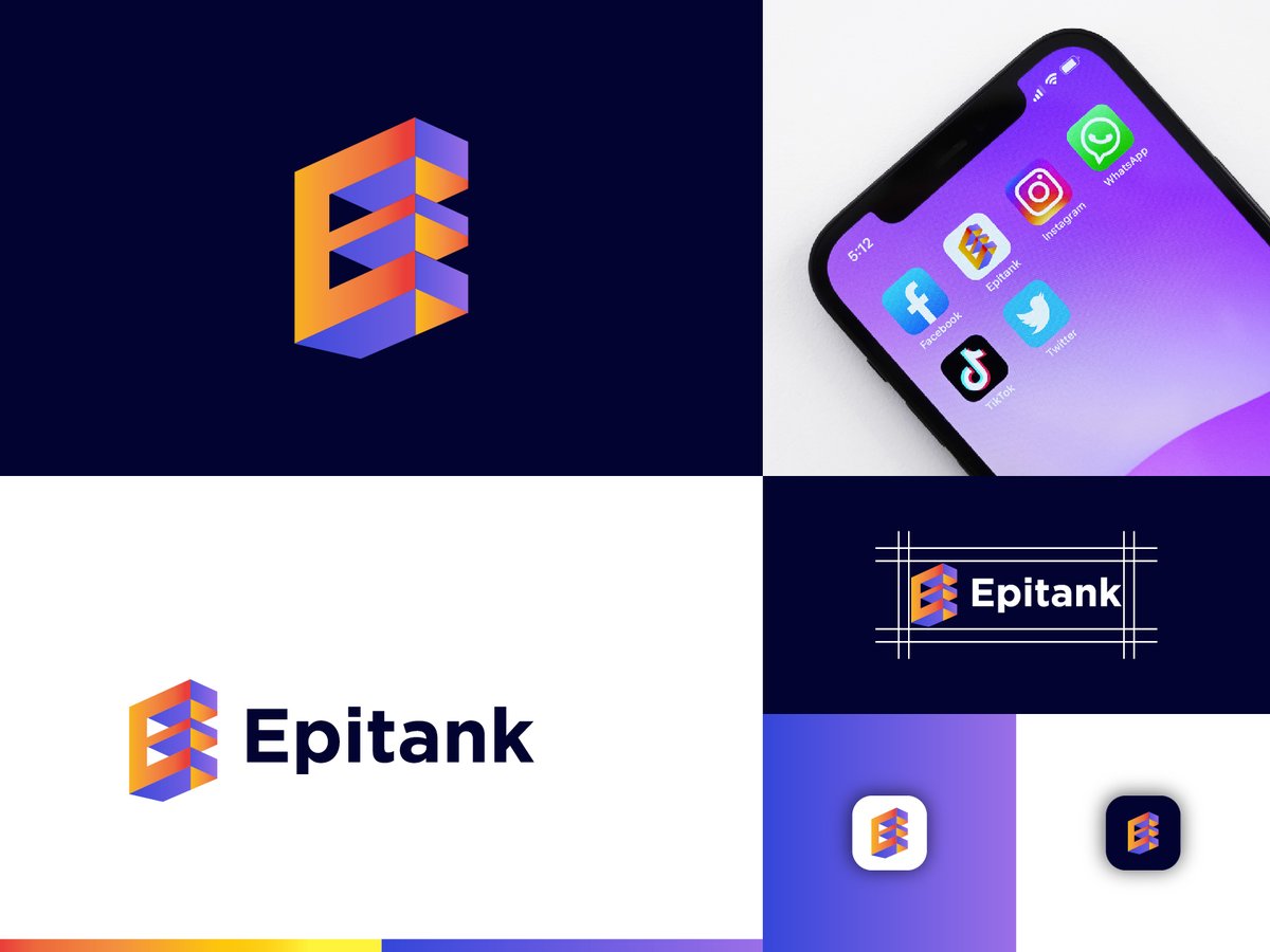 DesignerNishad's tweet photo. E-Letter Logo Design.
.
🔴 Contact us if you need
📱Whatsapp Me:+8801608684359
📧Email:helloonishad@gmail.com
.
🔴Order Now:https://t.co/eiqDDOdSFm
.
#elogodesign #monogramlogo #initiallogo #emark #wordmark #lettermark #branding
#dribbble #behance
.
#designernishad https://t.co/9FI13bMdgF