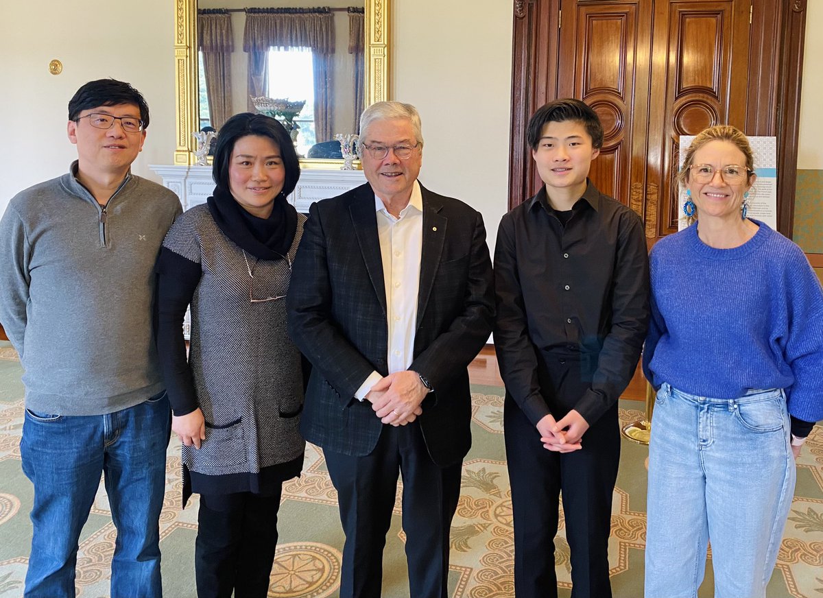 VicGovernor's tweet photo. It was a pleasure for Mr Howard to welcome members of the public to Government House to mark the Coronation of Their Majesties King Charles III and Queen Camilla &amp; enjoy performances by talented pianists from the Victorian College of the Arts Secondary School #VCASS @RoyalFamily https://t.co/vcmsCOVRju