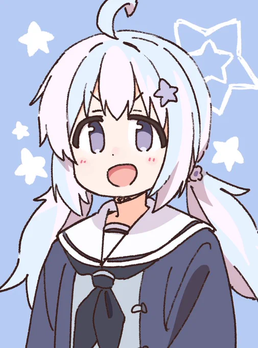 エゴサーチしてたら何故かブルアカのレイサという子がたまに出てくるので描いておきますね