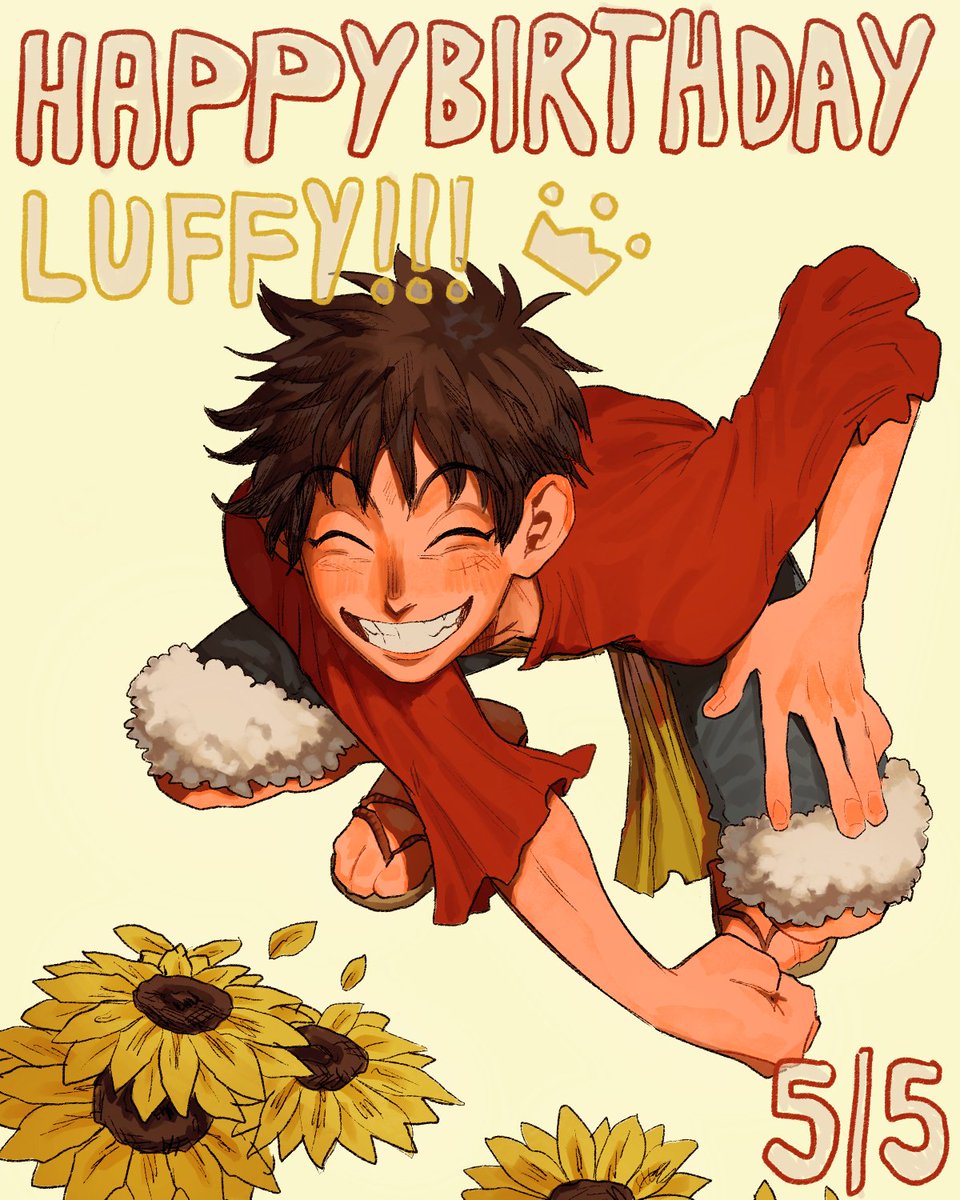 boyidieboy's tweet photo. happy belated bday to my goat #onepiece https://t.co/e2p8TiVEtw