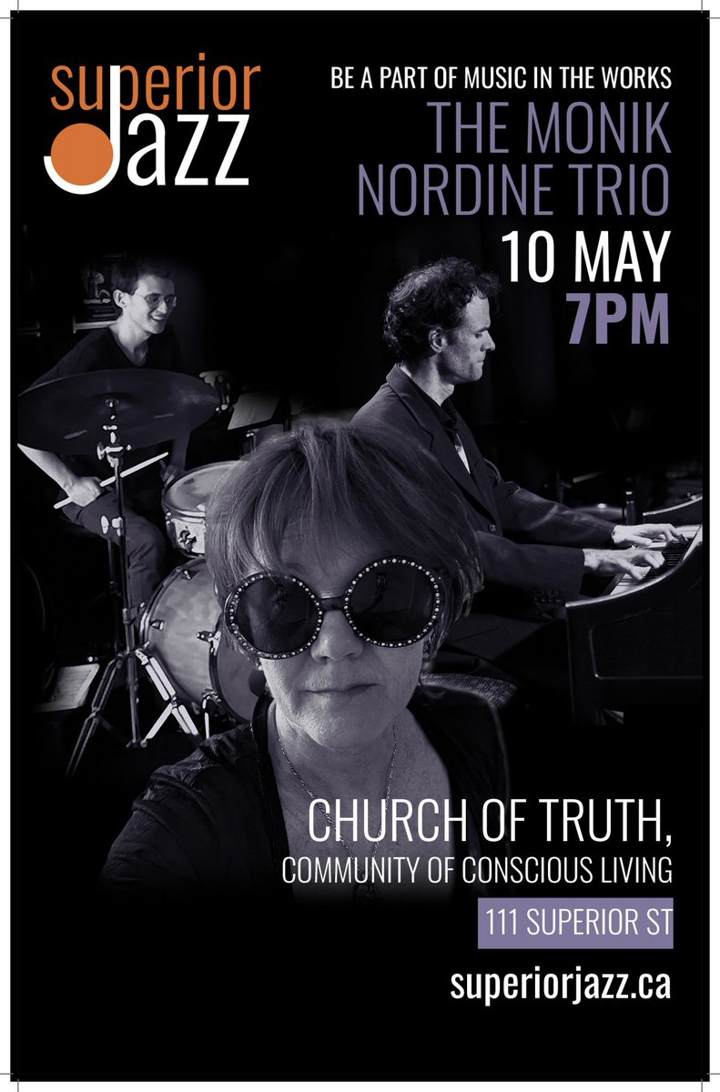 Monik Nordine Trio at the Church of Truth - mailchi.mp/6c04f38eec54/m…
Tickets are here
heather-ferguson-music.myshopify.com/products/super…