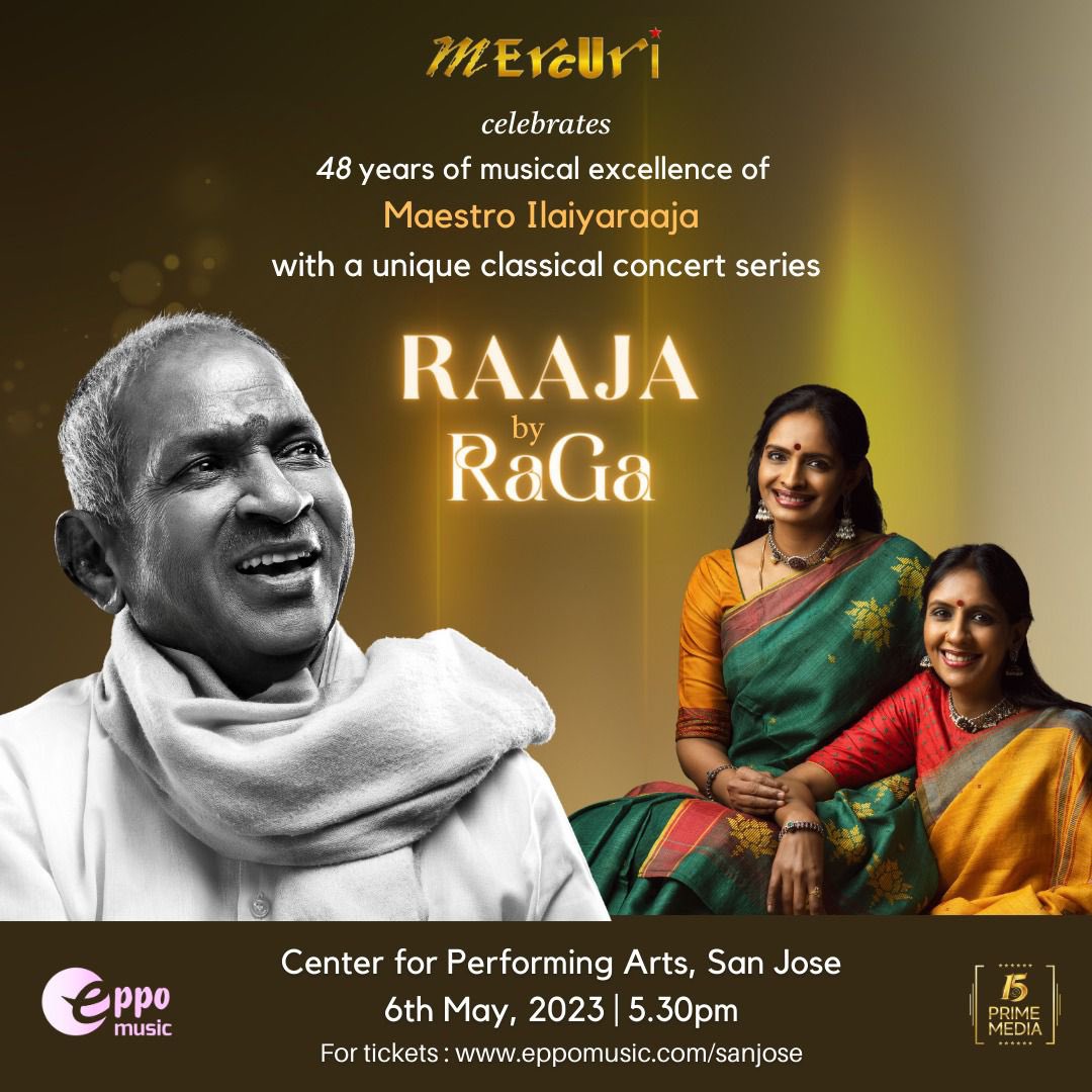 The 48 years of musical excellence of Maestro Ilaiyaraaja being celebrated with a unique classical concert series called 'Raaja by RaGa' @ranjanigayatri @ilaiyaraaja @IMMOffl