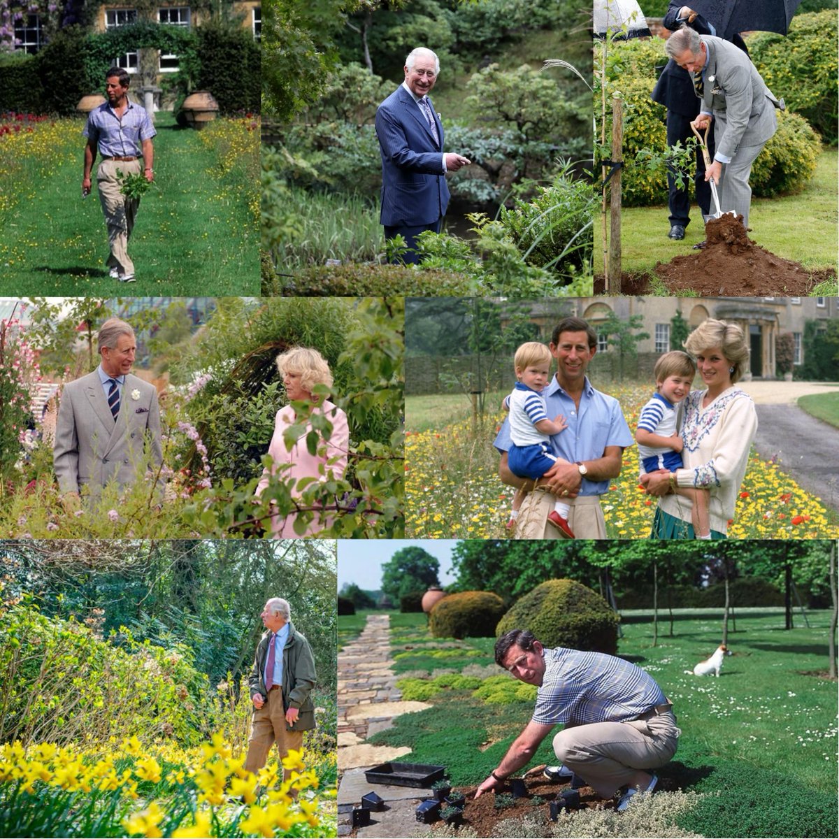 chessingtongc's tweet photo. The proof is in the photographs; King Charles adores gardening, and that we can all relate to! We wish the King a happy Coronation and a prosperous reign from the team at CGC x https://t.co/UIt1fzgooM