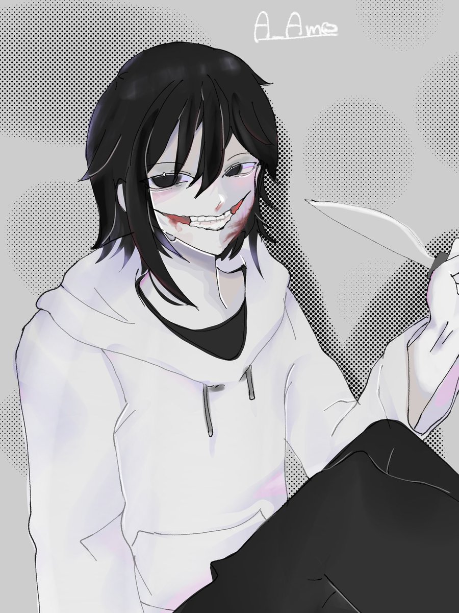 Im_Amex0's tweet photo. Jeff the k!ller♡ (lazy) #creepypasta  #jeffthekiller  #lazy https://t.co/5i21y20wPC
