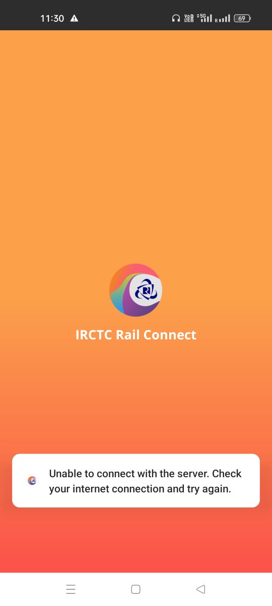 ErRavi07's tweet photo. Dear @IRCTCofficial @irctc_app kindly please hire some good developer and tester and devops so we can use this app smoothly without any server issue

@RailwaySeva @AshwiniVaishnaw @RailMinIndia @Central_Railway @WesternRly 

#IRCTC #indiaRailway https://t.co/OnxZY0BxCp