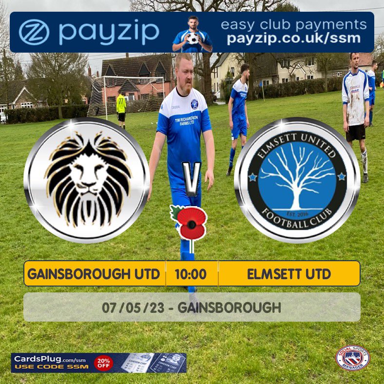 The last dance. 

📆 7th May
🆚 <a href="/GainsboroughUTD/">Gainsborough United</a> 
🏆 ISFL Division 1
📍 Gainsborough Sports Centre 
⏱ 10:00am

#EUFC #UpTheElmsett 🔵⚪️🔴