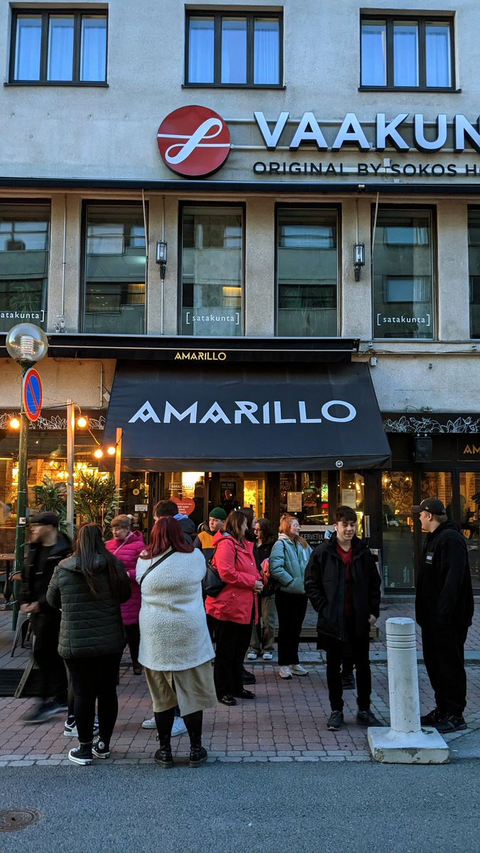 Our last meal in Pori was really good, so great to have all the students and staff together one last time before heading home. The restaurant was brill, and thankfully, the students knew the way there... 😅#dadjokes #erasmus23