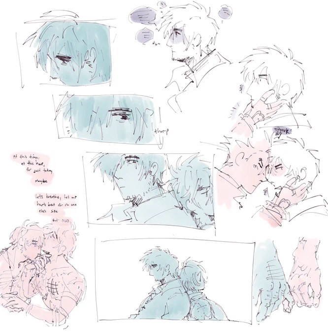 ⚠️ TW: child harm (2nd img)

comfort vw sketches 