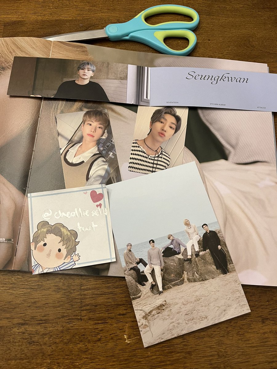 cheolliesells's tweet photo. WTT #ATTACCA #SEVENTEEN #WOOZI #JEONGHAN #MINGYU #HOSHI #THE8
Have: pictured
Want: Scoups carat cover &amp; pcs in the last 2 photos wishlist

pls help rt!
@kpopctrades @photocard_kpop @kpoptradeusa @svttradingusa @svttrading @kpopthriftshop @nabongtrade https://t.co/MXAOziaNRD