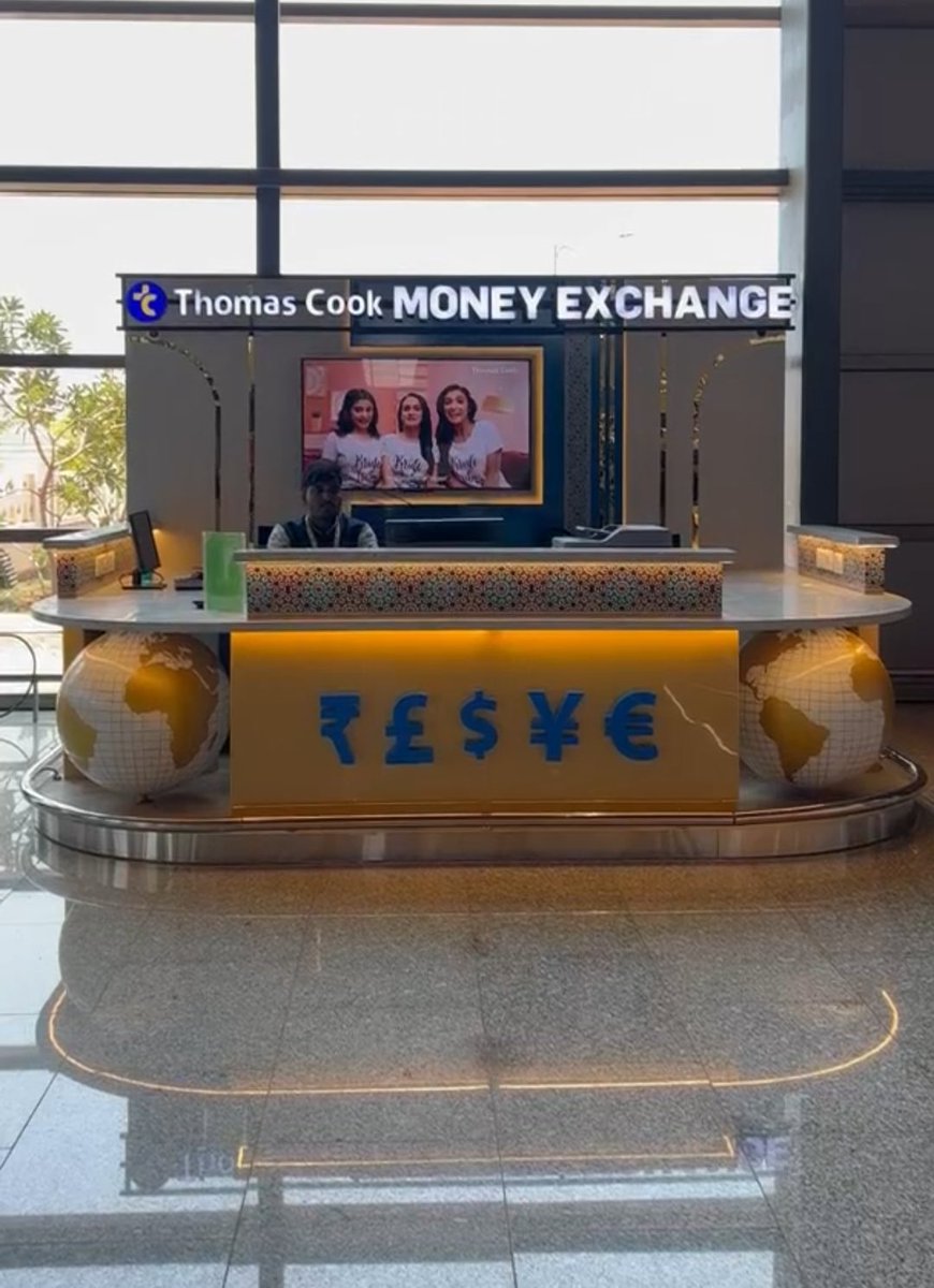 miagoaairport's tweet photo. Need to exchange currency before your trip?
Our airport has currency exchange services available for your convenience. Visit https://t.co/10QmFljzg4 for more information.
#currencyexchange #travelconvenience #gox #goxlive #manoharinternationalairport #miagoaairport #feelgoa https://t.co/9cv6nPQN0P
