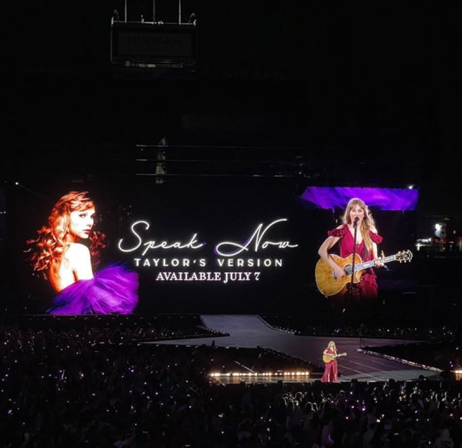 Solo Taylor Swift reclamando el disco que escribió completamente sola con 19 años en la ciudad en la que se lo robaron.