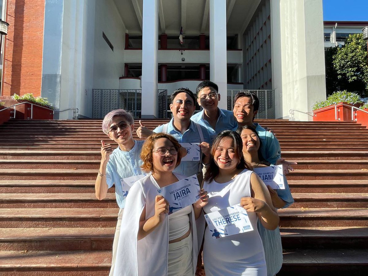 jairamarieeee's tweet photo. First week of campaign done ✅💙

Maraming salamat sa pagbabahagi ng inyong mga kwento, hangarin, at pangarap para sa UP na gusto at kailangan natin! 

Kita kits next week, mga Iskolar ng Bayan! More chikahan and tawanan soon ✨

#KasamaKaSaPagbabago https://t.co/uPcnWNAJva