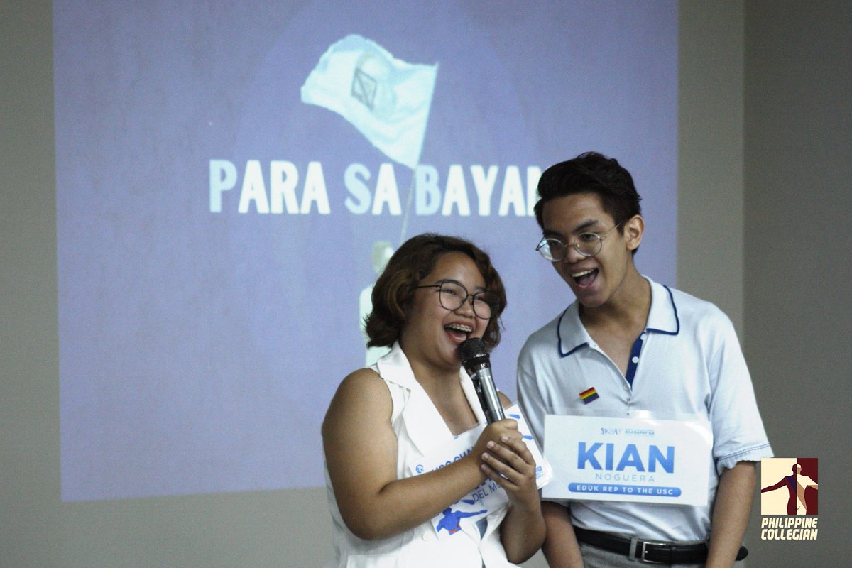 jairamarieeee's tweet photo. First week of campaign done ✅💙

Maraming salamat sa pagbabahagi ng inyong mga kwento, hangarin, at pangarap para sa UP na gusto at kailangan natin! 

Kita kits next week, mga Iskolar ng Bayan! More chikahan and tawanan soon ✨

#KasamaKaSaPagbabago https://t.co/uPcnWNAJva