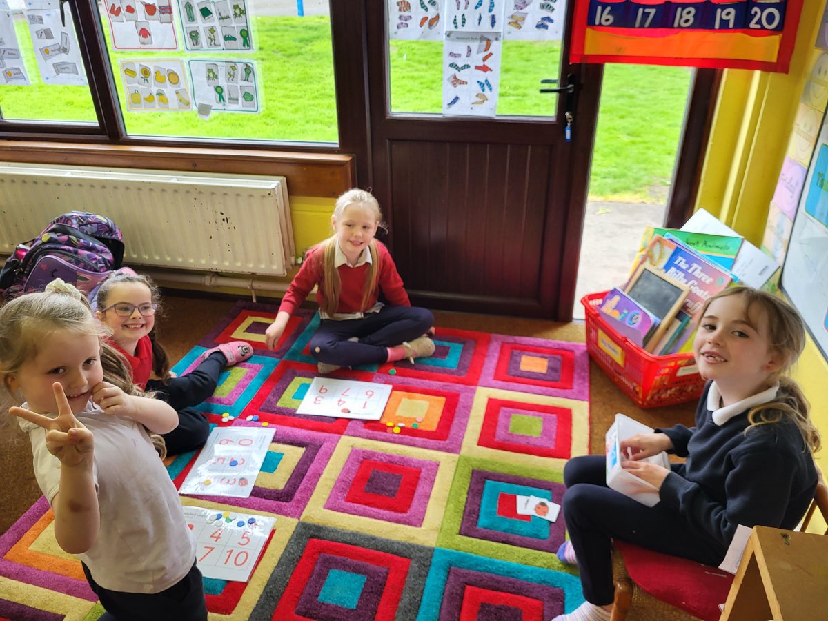 bhride_scoil's tweet photo. Infants began 'Maths for fun' yesterday and enjoyed it greatly! Every Friday the girls will engage in board games incorporating maths concepts they have learned throughout the year. #mathsforfun https://t.co/OKjXzmjfNv