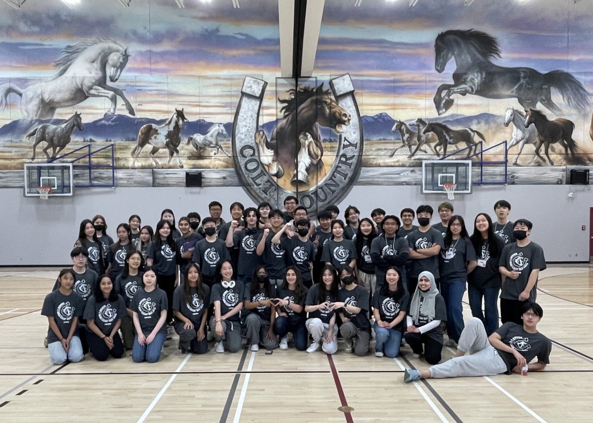 RichmondColts's tweet photo. Such an amazing team of students and staff who welcomed our incoming Grade 7 students today. Welcome RHS grad class of 2028! Check out highlights at https://t.co/ZqlNbIY0P9
#FutureColts
#WelcometoHighSchool
#FutureLooksGood😊 https://t.co/GNu96VGyAM