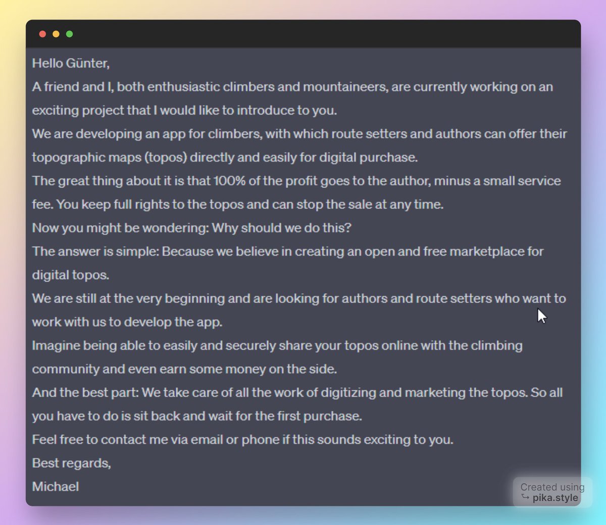 Silthus's tweet photo. I just sent out another cold mail, but with a different framing.

Which one do you think will do better?

#buildinpublic #indiehackers https://t.co/ayk1yJiazQ