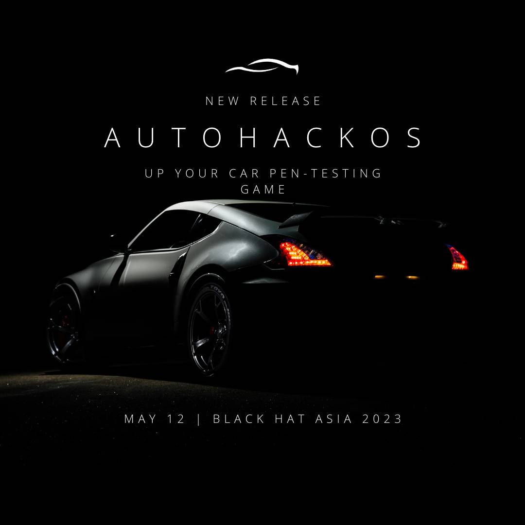 Arishtilive's tweet image. New conference, new project led by Ravi Rajput (Frustrated Researcher)

We will also come up with custom tooling, documentation, and forum. Stay tuned!

#car_hacking #bhasia