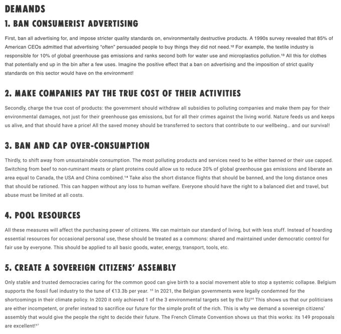 MGSchmelzer's tweet photo. Activists have disrupted the Brussels Economic Forum, arguing that #GrowthKills. Here are their demands: https://t.co/e3moWKqwGC https://t.co/EoOMYyZu4W