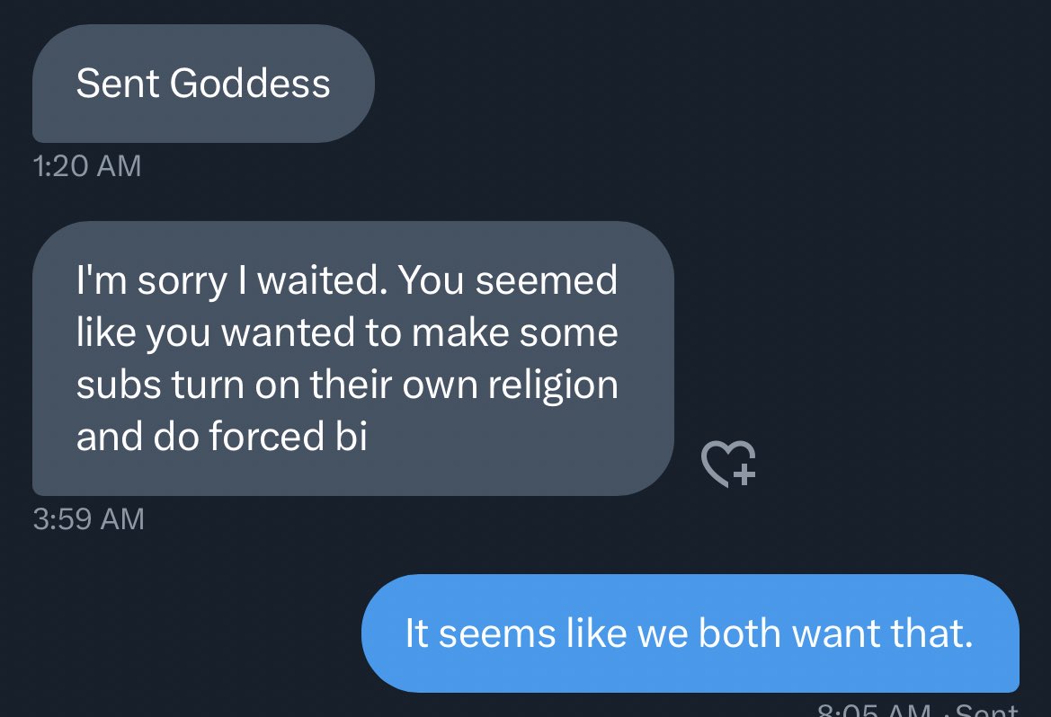 Goddess Luna On Twitter Giving Up Your Religion And Sucking Dick For Me Is Hot Finding 