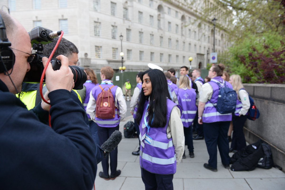 Scoutsscarter's tweet photo. An absolute privilege to be in Westminster today supporting @scouts contribution to the #Coronation https://t.co/pPAJvRflwu
