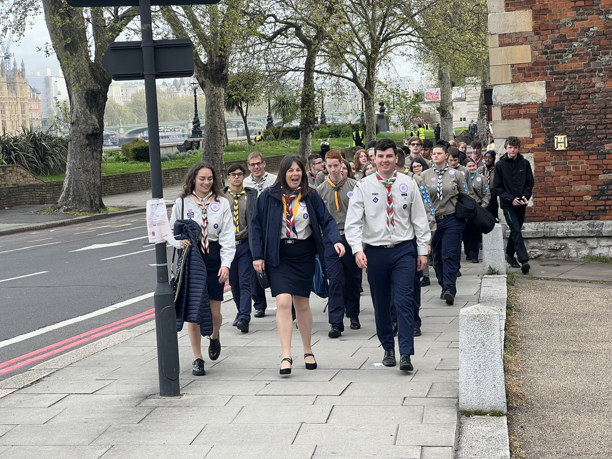 Scoutsscarter's tweet photo. An absolute privilege to be in Westminster today supporting @scouts contribution to the #Coronation https://t.co/pPAJvRflwu