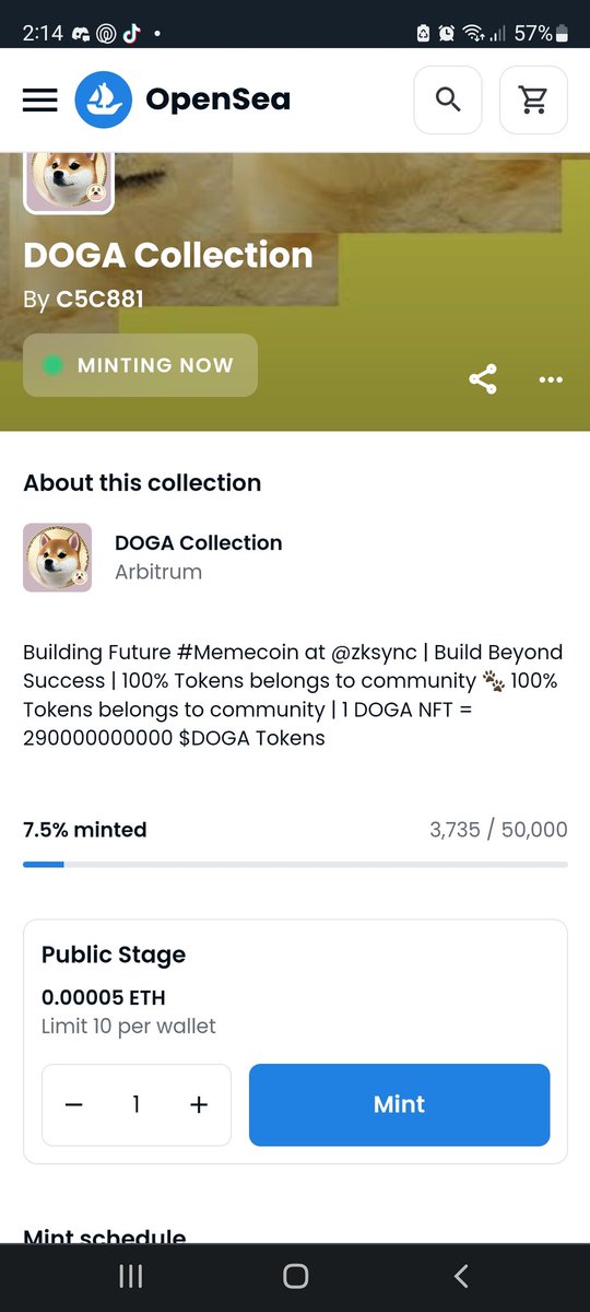 addd_abc's tweet photo. @EraDoggyAi Report the collection and the twitter page!!

#scam #ScamAlert #scammers #Scammersbeware 
#aidoggy #dontmint #zkSync #zkSyncEra #openseanfts #NFTCommunity #NFT #NFTGiveaways #NFTdrop #nftsh https://t.co/ZHQ5W3ERSB