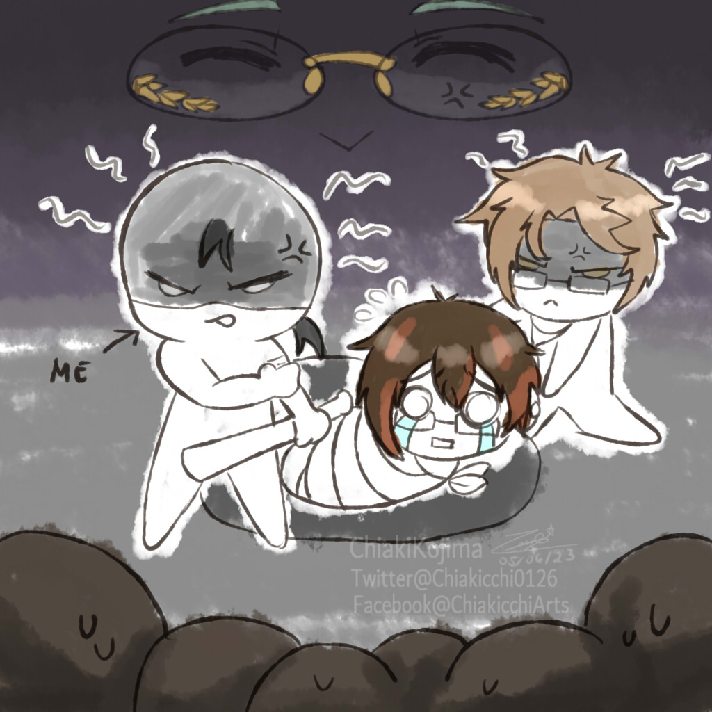 chiakicchi_art's tweet photo. *Chime of Darkness Event Spoilers*

DO NOT HURT BBY YAKUMO.😠

#Nucarnival #Nucarnivalfanart #fanart #ぬカニ_FA #NUカーニバル #Yakumo #DarkNova https://t.co/irFJ0CQzGW