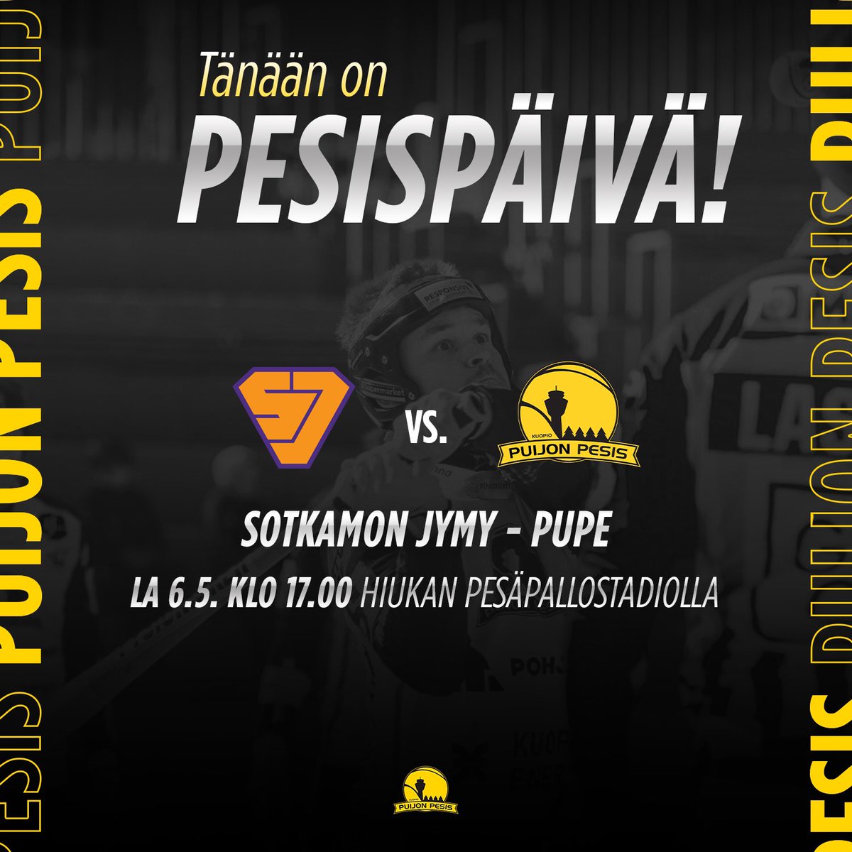 puijonpesis's tweet photo. Kenraaliharjoitusta pukkaa 😎
Tänään pelataan Sotkamossa viimeinen harjoitusottelu ennen runkosarjan alkua! 

#puijonpesis #ykköspesis #pesis https://t.co/1BmjgEHZpR