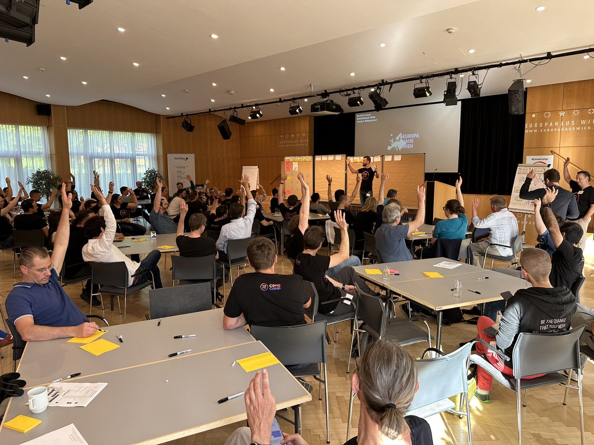 mariuszgil's tweet image. #comocamp is over, now it’s time to connect some dots and rethink some ideas. Many thanks to all @CoMoCampOrg organizers and supporters, well done! @martinschimak @DanielTheCoder @hschwentner @hofstef