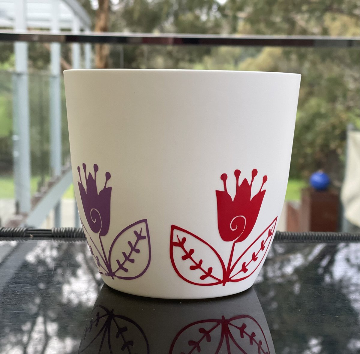 Brain was tired. So we decided to transform a $1 plant pot.