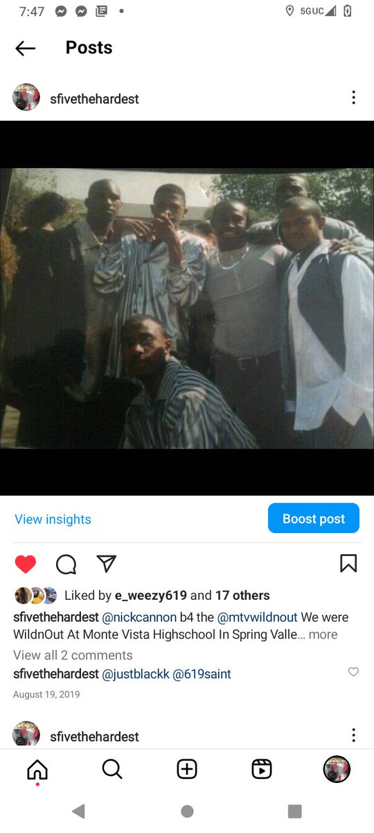 SFIVE2's tweet image. @NickCannon I'm Ready for the Big Screen Bro... Since we were in Monte Vista High School I been Focused. Tap in wit me #21