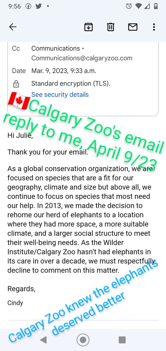 JulieKi53713414's tweet photo. Edmonton Valley Zoo

Lucy a helpless voicelessINNOCENT pri$oner nearing 50yr$ parked in a tinyGARAGE 90-95% of her existence. Pro$tituted easily simply because Lucy cannotSpeak or escape. I was told the plan in place at Lucy's end is likely euthanasia,💯dissection💯Incineration🔥 https://t.co/C4KMorWznJ