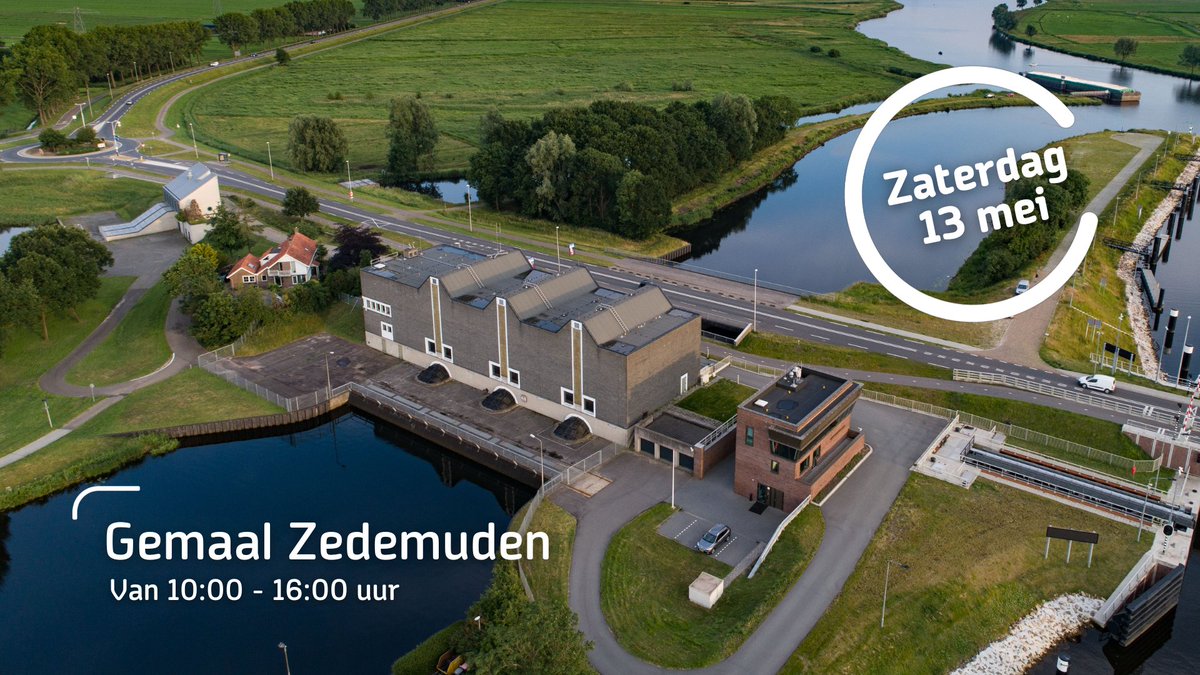 WDODelta's tweet photo. Volgende week is het de nationale molen- en gemalendag! Wij openen daarom op zaterdag 13 mei de deuren van onze gemalen: #Zedemuden in #Zwartsluis en #Stroink in #Vollenhove. Bij welk #gemaal ga jij een kijkje nemen? 👍💦 Meer info: https://t.co/Og0EVynDLp https://t.co/wkw9dC5Pt8