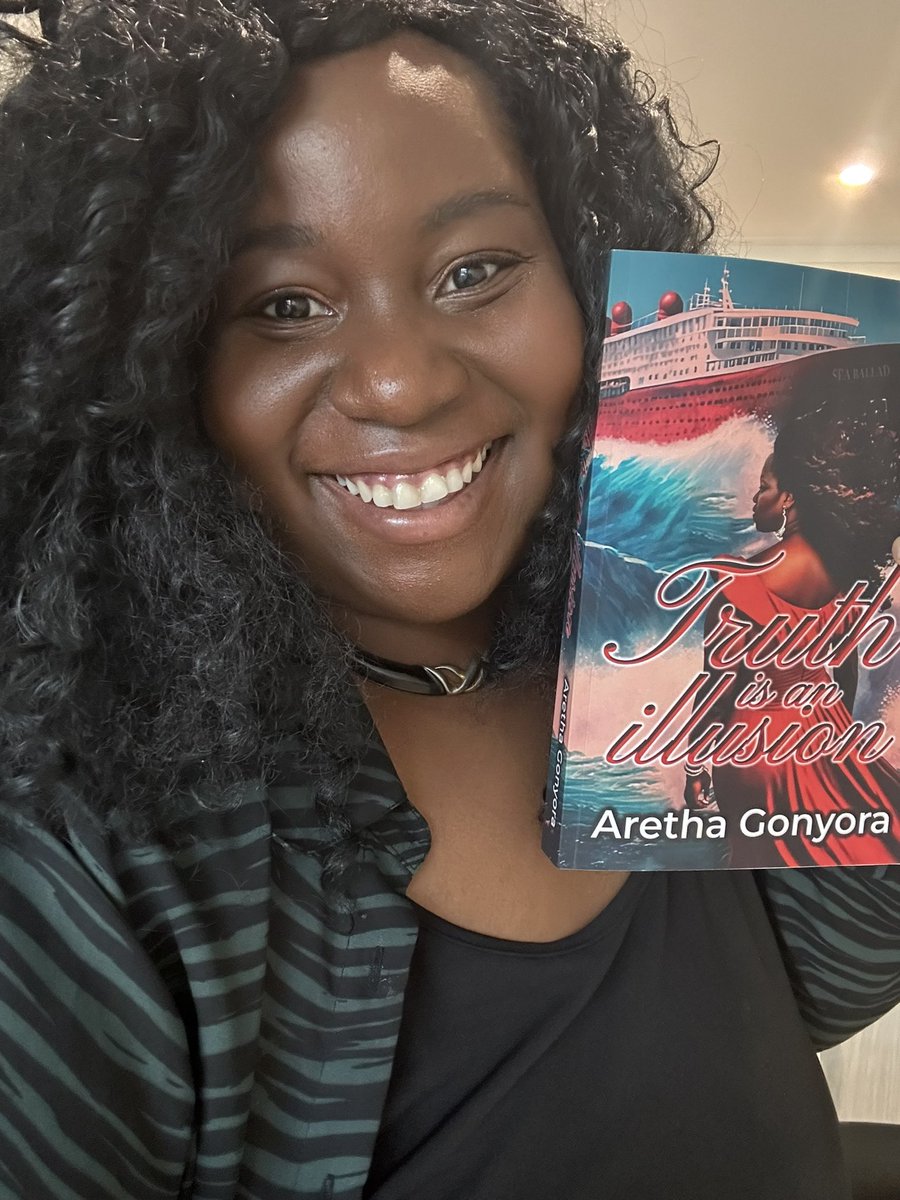 ArethaGonyora's tweet photo. I wrote a book with a black female lead. It’s a mystery novel set on a cruise ship setting sail from South Africa. I think it’s pretty cool :) Available on Amazon, Barnes and Noble, Apple and Kobo. You can read a free sample. #booklovers #amreading #bookworm #BookRecommendations https://t.co/eIqRwmso9z