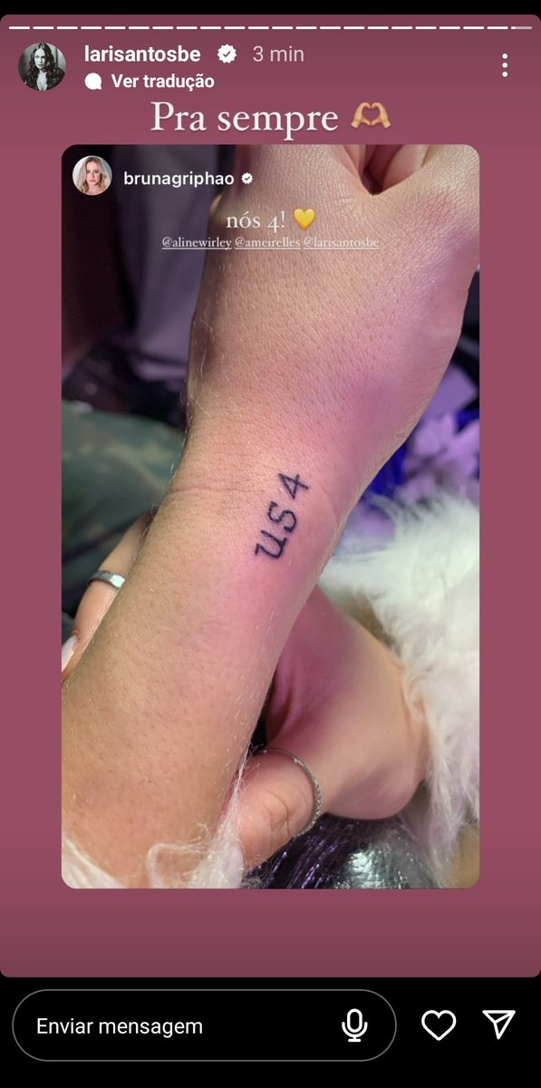 E SAIU A NOTÍCIA, A TATUAGEM DAS DESÉRTICAS VEIO AÍ 🏜🍬
