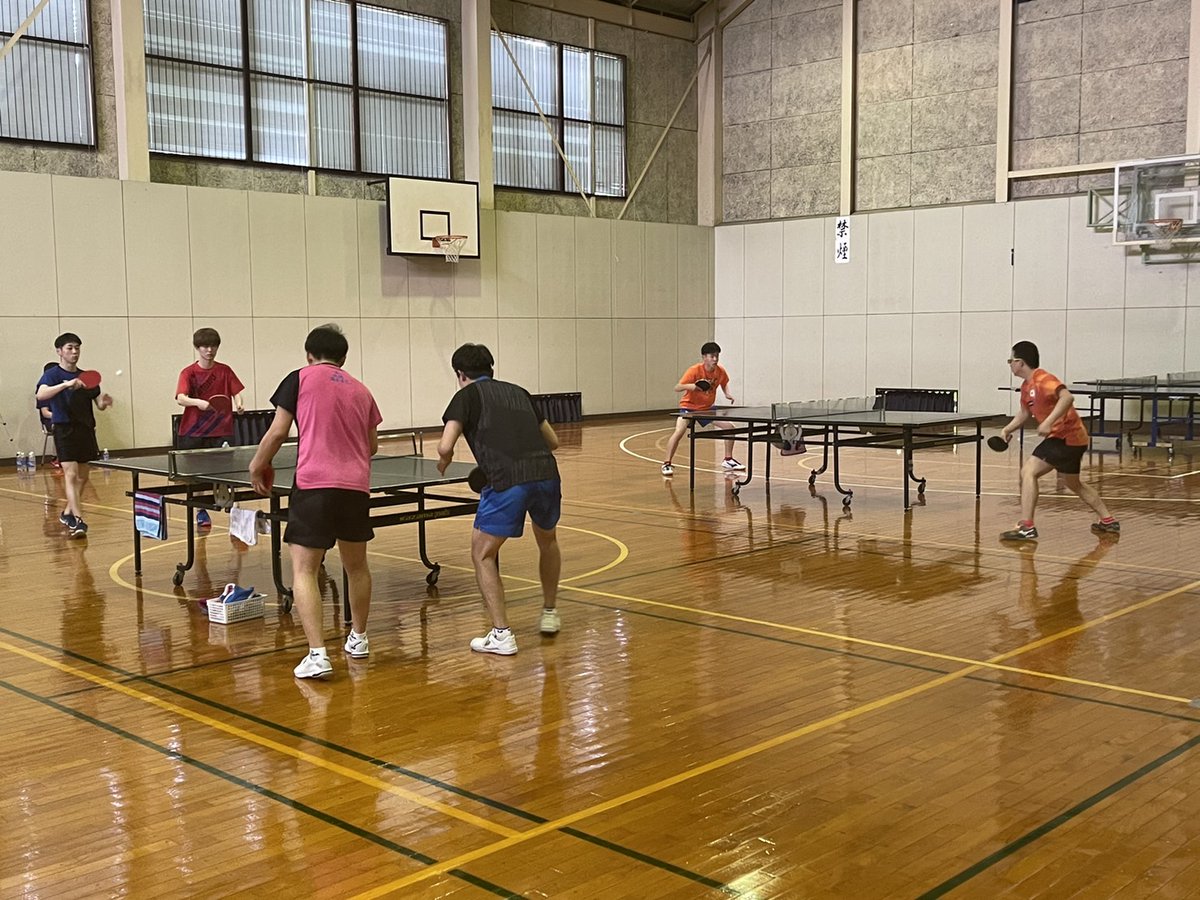 JDTTA_1995's tweet photo. 強化合宿4日目です！
ユース女子は明誠高校、シニア男子とユース男子は新潟大学と合同練習、シニア女子は新潟医療福祉大学と修文学院高校と合同練習を行っています！ https://t.co/7mCowzur8Z