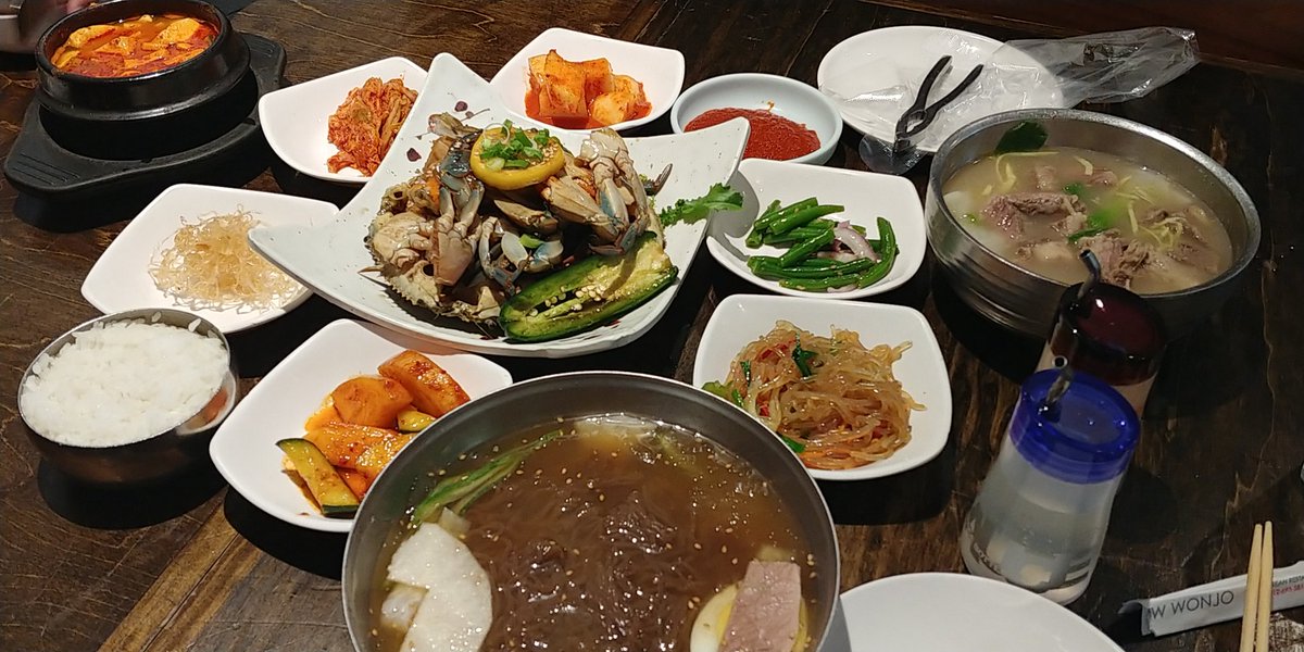 GoodShibu's tweet photo. #soysaucedcrabs #koreancoldnoodles #eggsouffle #wonjo #nyc
#간장게장 #물냉면 #계란찜
Wonjo ❤
#food #foodie #foodpics #foodphotography #delicious #koreanfood #koreanfoodie #koreanfoodpics #koreanfoodphotography #yummy https://t.co/EeGtW6v8qZ