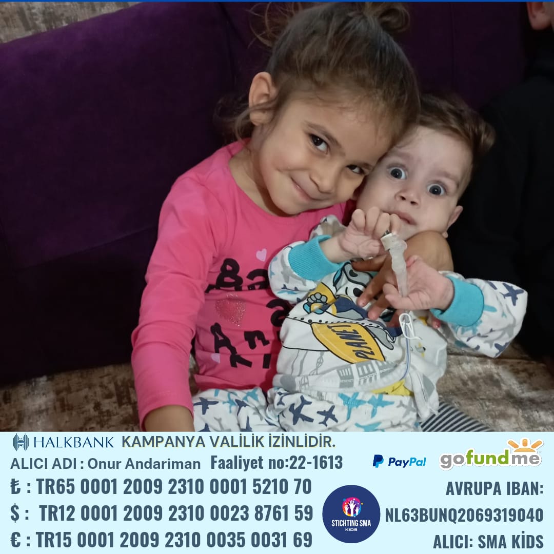 onurkazandi's tweet photo. Günaydın Güzel Ailem,

Eğer hayatta bir kardeşin varsa çok şanslısın demektir ama hayatında bir ablam varsa dünyanın en şanslı insanı sensindir.

Bugün ablam ile benim için dışarıda içiceğiniz bir çay kahve yada alışverişinizden harcayacağınız ufak bir miktar ile bana da yer verip bağış yapar mısınız?

SMA DEĞİL ONUR KAZANSIN

BAĞIŞLARINIZA İHTİYACIMIZ VAR.

Hesap bilgilerimiz;

Valilik İzinli kampanya

₺ TR65 0001 2009 2310 0001 5210 70
$ TR12 0001 2009 2310 0023 8761 59
€ TR15 0001 2009 2310 0035 0031 69
Alıcı adı: Onur Andariman

AVRUPA IBAN:
NL63BUNQ2069319040
ALICI: SMA KİDS

SMS kampanyamız
TÜM HATLARDAN ONUR YAZ 7745 E BİR SMS
GÖNDER

#annem #anne
#turkiye #magazin
#keşfetteyiz
#keşfettengelenlertakipetsi
#keşfettengelenlertakipetsin
#kesfetteyim #ankara #bebek #fenomen #denizgezmis
#evlatsevgisi #turkey
#TuerkiyeSanaEmanet